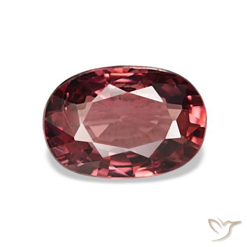 0.96ct أحمر جارنيت رودوليت, بيضاوي, VS-SI