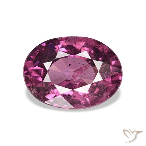 1.15ct أرجواني جارنيت رودوليت, بيضاوي, VS-SI