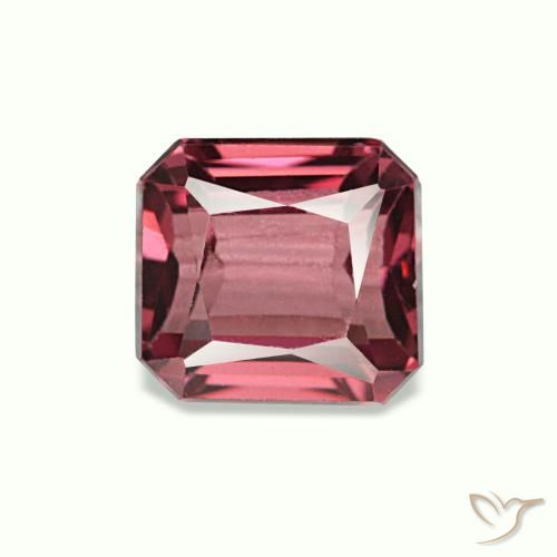 1.18ct أحمر جارنيت رودوليت, قص الزمرد, VVS-VS