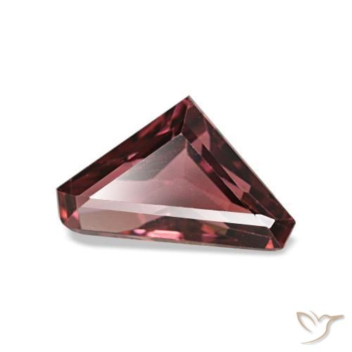 جارنيت رودوليت طبيعي بلون Medium Dark-Red، وزن ‎1.18‎ قيراط، شكل شكل خيالي، مقاس ‎8.5x5.2‎ مم