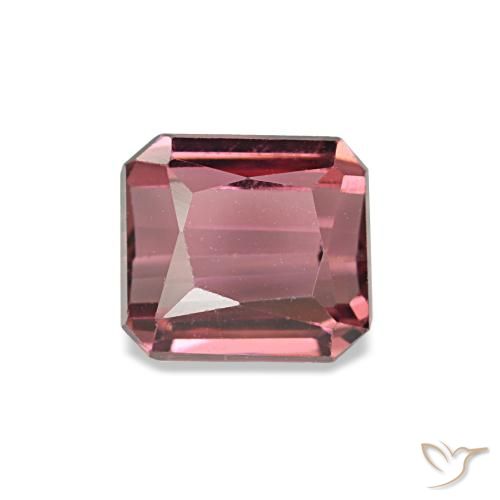 0.95ct أحمر جارنيت رودوليت, قص الزمرد, VVS-VS