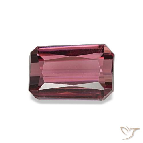 1.49ct أحمر جارنيت رودوليت, قص الزمرد, VVS-VS