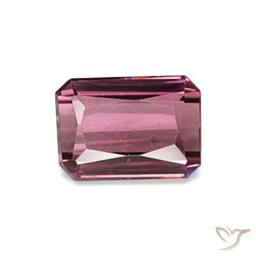 1.31ct أحمر جارنيت رودوليت, قص الزمرد, VVS-VS