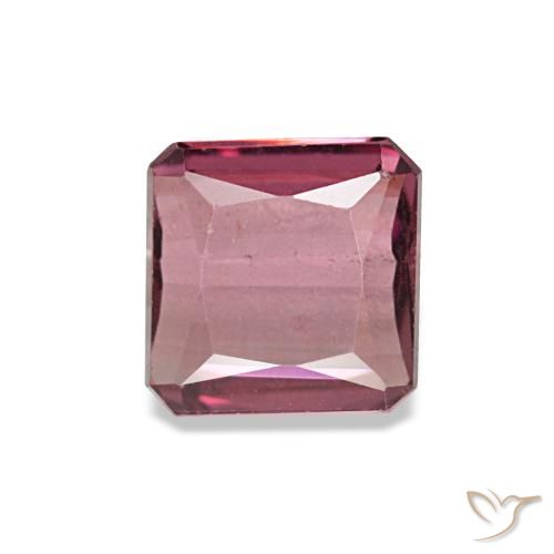 0.98ct أحمر جارنيت رودوليت, قص الزمرد, قليلا جدا