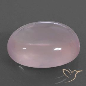 19.37ct طبيعي وردى العلكة كوارتز زهرى, بيضوي, شفاف