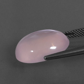 كوارتز زهرى وردى زهرى متوسط طبيعي، شفاف، 13.19 قيراط، شفاف / نصف شفاف