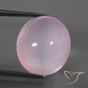 19.66ct طبيعي وردى العلكة كوارتز زهرى, بيضوي, شفاف / نصف شفاف