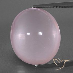 كوارتز زهرى وردى العلكة طبيعي، شفاف، 13.93 قيراط، شفاف / نصف شفاف