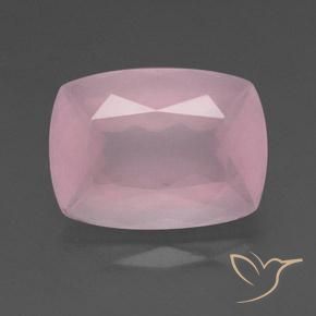 34.92ct طبيعي وردى زهرى كوارتز زهرى, وسادة, شفاف