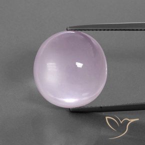 20.73ct طبيعي وردي فاتح كوارتز زهرى, بيضوي, شفاف