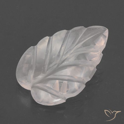 2.96ct طبيعي درجة لون الوردى الزهرى كوارتز زهرى, قص وردة, شفاف