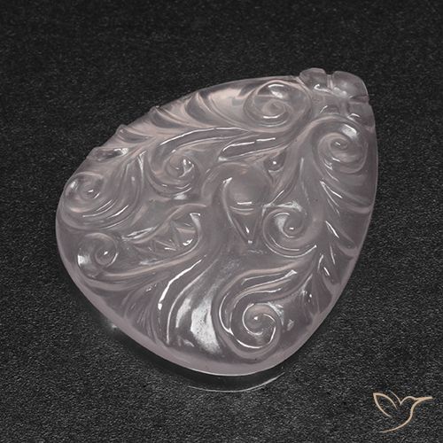 20.93ct طبيعي عديم اللون كوارتز زهرى, شكل الكمثرى, شفاف
