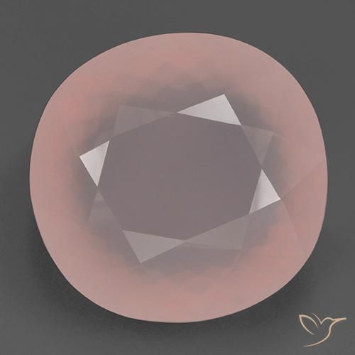156.18ct طبيعي وردى زهرى كوارتز زهرى, بيضوي, شفاف