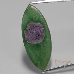 5.57ct طبيعي متعدد الألوان ياقوت في فوشسيت, ماركيز, نصف شفاف
