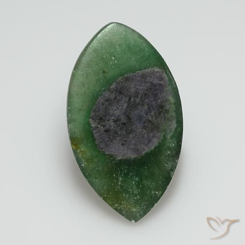 7.95ct طبيعي متعدد الألوان ياقوت في فوشسيت, ماركيز, نصف شفاف