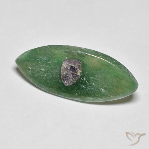 3.87ct طبيعي متعدد الألوان ياقوت في فوشسيت, ماركيز, نصف شفاف