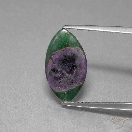 4.70ct طبيعي متعدد الألوان ياقوت في فوشسيت, ماركيز, نصف شفاف