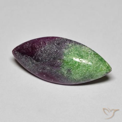 8.60ct طبيعي متعدد الألوان ياقوت الزوزيت, ماركيز, غير شفاف