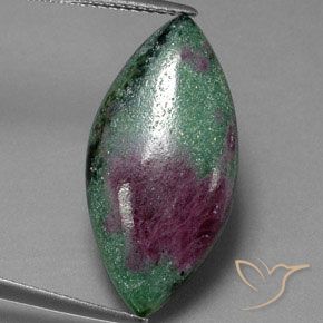 10.57ct طبيعي متعدد الألوان ياقوت الزوزيت, ماركيز, غير شفاف