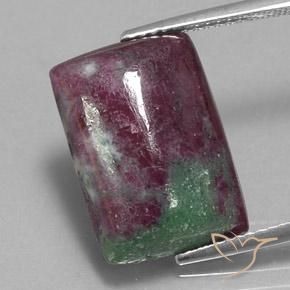 13.01ct طبيعي متعدد الألوان ياقوت الزوزيت, باجيت, غير شفاف