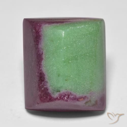 15.67ct طبيعي متعدد الألوان ياقوت الزوزيت, باجيت, غير شفاف