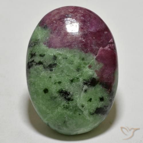 68.00ct طبيعي متعدد الألوان ياقوت الزوزيت, بيضوي, غير شفاف