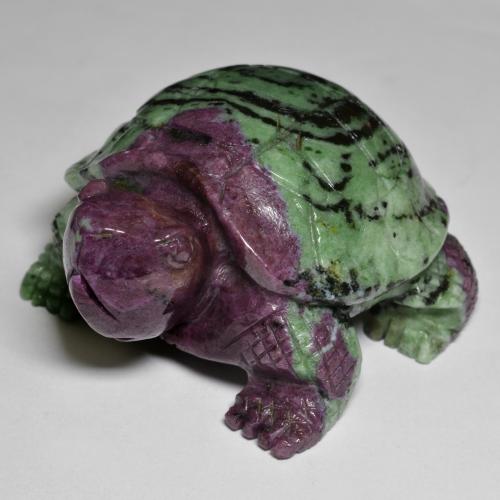 ياقوت الزوزيت متعدد الألوان طبيعي، شكل خيالي، 576.15 قيراط، غير شفاف