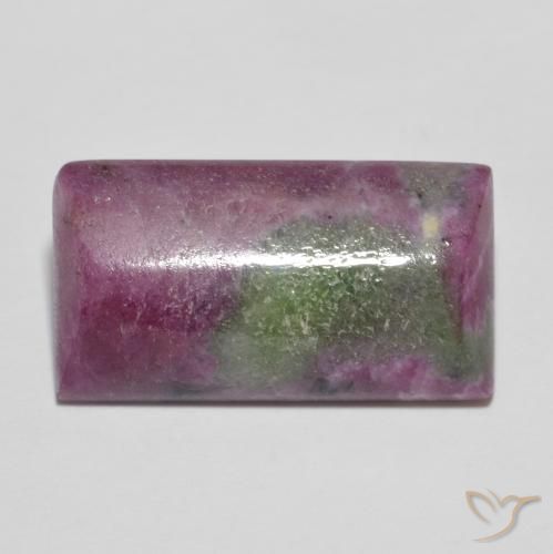 9.88ct طبيعي متعدد الألوان ياقوت الزوزيت, باجيت, غير شفاف
