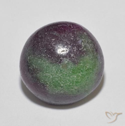 8.90ct طبيعي متعدد الألوان ياقوت الزوزيت, دائري, غير شفاف