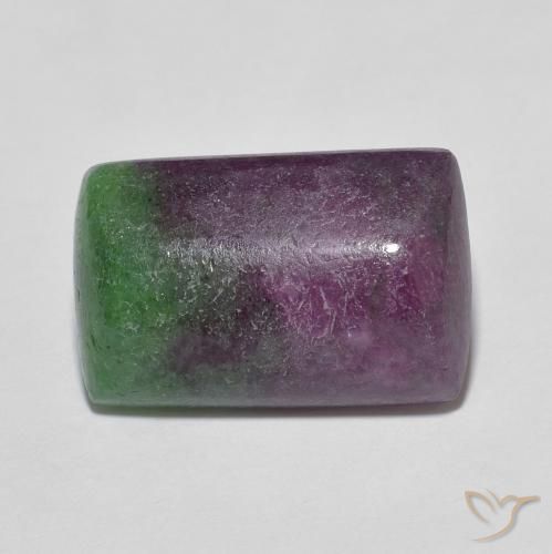 9.04ct طبيعي متعدد الألوان ياقوت الزوزيت, وسادة, غير شفاف