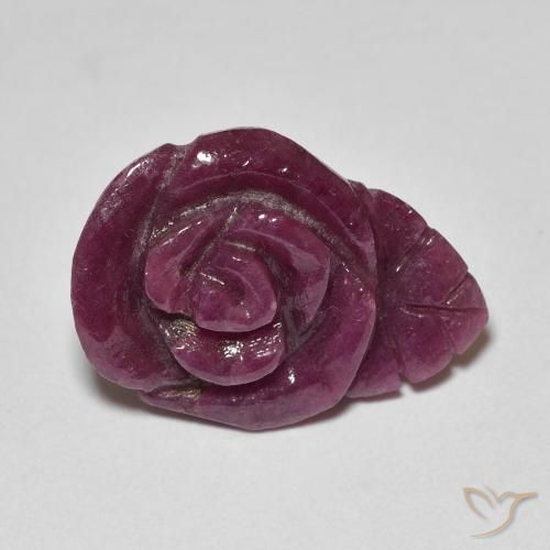 13.85ct طبيعي متعدد الألوان ياقوت الزوزيت, قص وردة, غير شفاف
