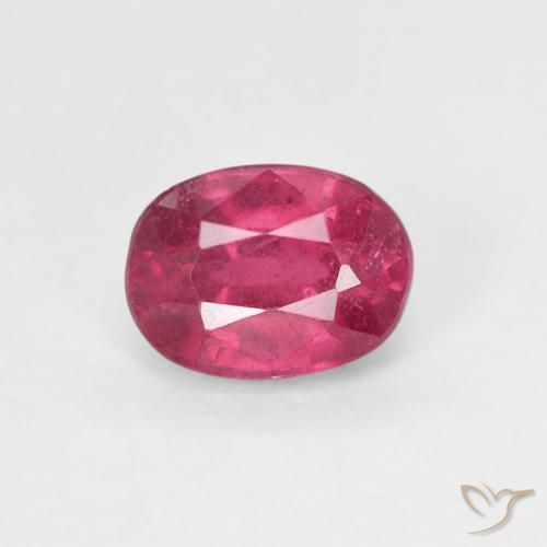 1.21ct طبيعي أحمر المربى ياقوت, بيضوي, قليلا جدا