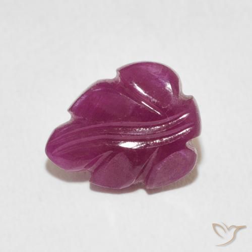 2.30ct طبيعي أرجواني ياقوت, فانسى, غير شفاف