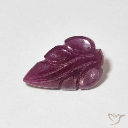 1.93ct طبيعي التوت عليق أحمر ياقوت, فانسى, غير شفاف