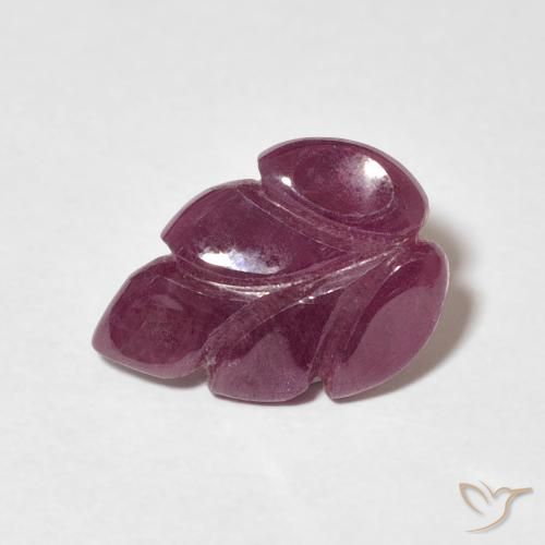 2.03ct طبيعي التوت عليق أحمر ياقوت, فانسى, غير شفاف
