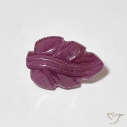 ياقوت Medium Dark-Purple طبيعي، فانسى، 1.89 قيراط، غير شفاف