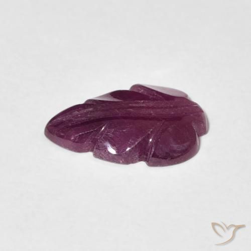 ياقوت Medium Dark-Purple طبيعي، فانسى، 1.86 قيراط، غير شفاف