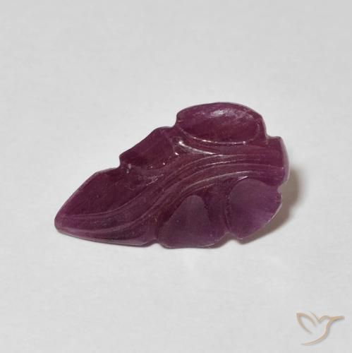 2.40ct طبيعي Medium Dark-Purple ياقوت, فانسى, غير شفاف