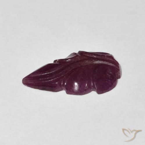 ياقوت Medium Dark-Purple طبيعي، فانسى، 2.40 قيراط، غير شفاف