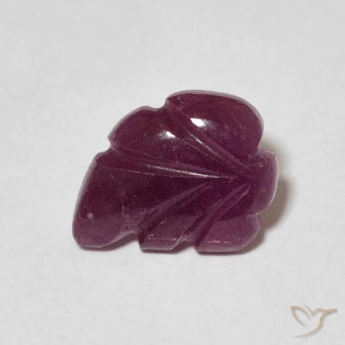 1.47ct طبيعي التوت عليق أحمر ياقوت, فانسى, غير شفاف