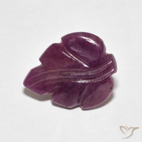 2.63ct طبيعي أرجواني محمر ياقوت, فانسى, غير شفاف