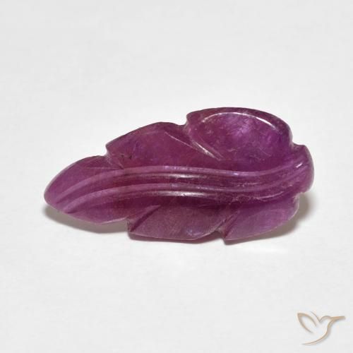 3.23ct طبيعي أرجوانى سانجريا ياقوت, فانسى, غير شفاف
