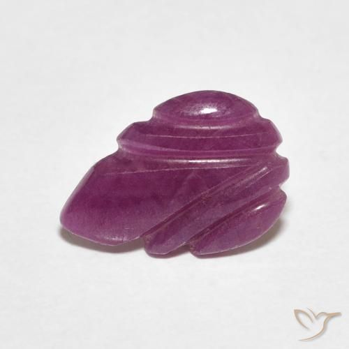 1.66ct طبيعي أرجوانى سانجريا ياقوت, فانسى, غير شفاف