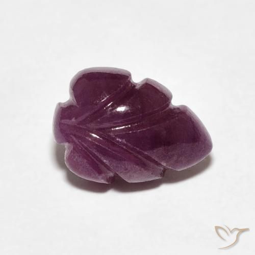 2.10ct طبيعي Medium Dark-Purple ياقوت, فانسى, غير شفاف