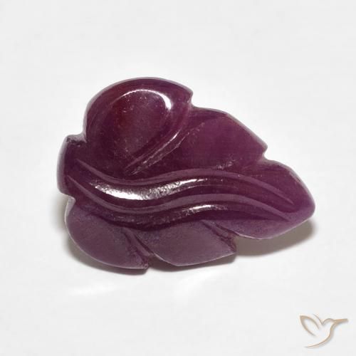 4.42ct طبيعي Medium Dark-Purple ياقوت, فانسى, غير شفاف
