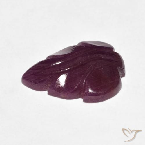ياقوت Medium Dark-Purple طبيعي، فانسى، 4.42 قيراط، غير شفاف