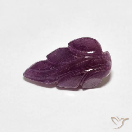 2.37ct طبيعي Medium Dark-Purple ياقوت, فانسى, غير شفاف