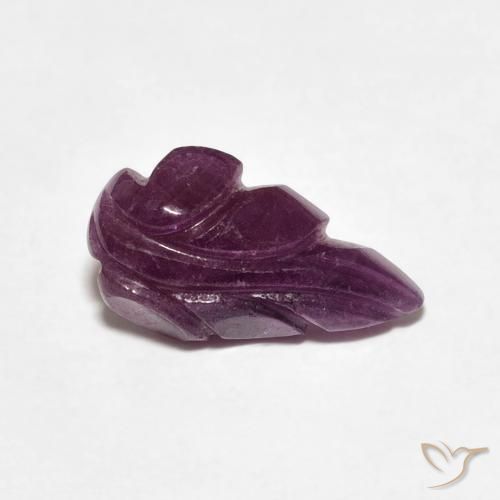 ياقوت Medium Dark-Purple طبيعي، فانسى، 2.37 قيراط، غير شفاف