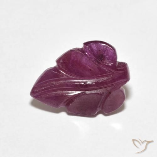 2.98ct طبيعي Medium Dark-Purple ياقوت, فانسى, غير شفاف