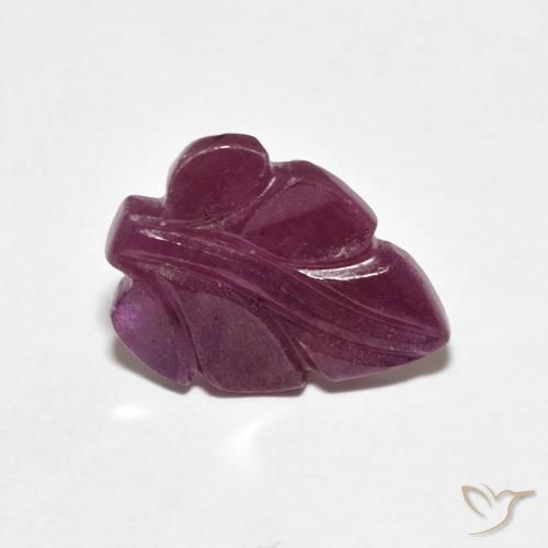ياقوت Medium Dark-Purple طبيعي، فانسى، 2.98 قيراط، غير شفاف